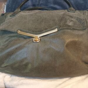 Elegant Botkier Green Leather Handbag
